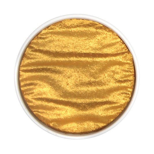 Золотая жемчужина металлик акварель