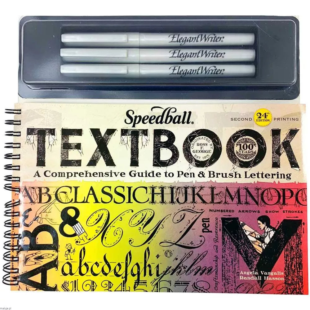 Speedball Textbook 24th Edition set with markers