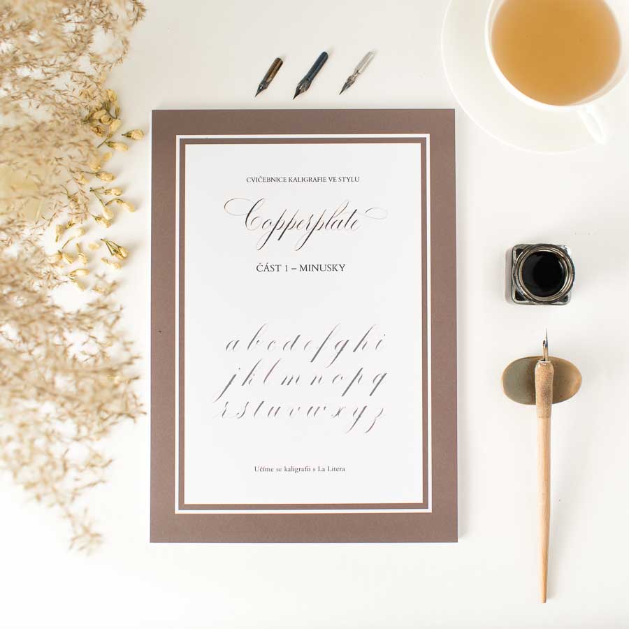 Copperplate Calligraphy workbook (Part I - minuscules) 